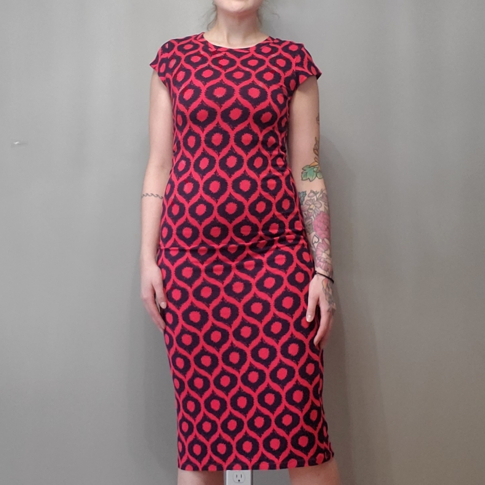 Ruby Rox Tribal Minimalist Tube Dress
